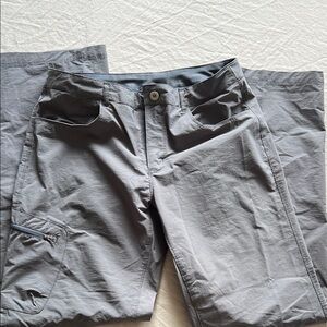 Pacific Trail nylon spandex gray hiking pants medium